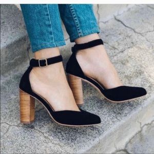 Soludos Collette Heel in Black Size US 8.5
